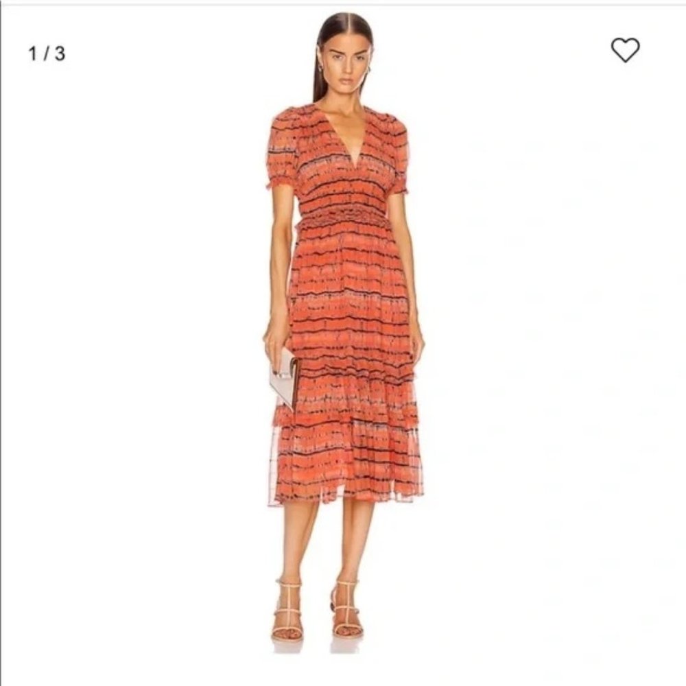 Ulla Johnson Elodie Silk Dress